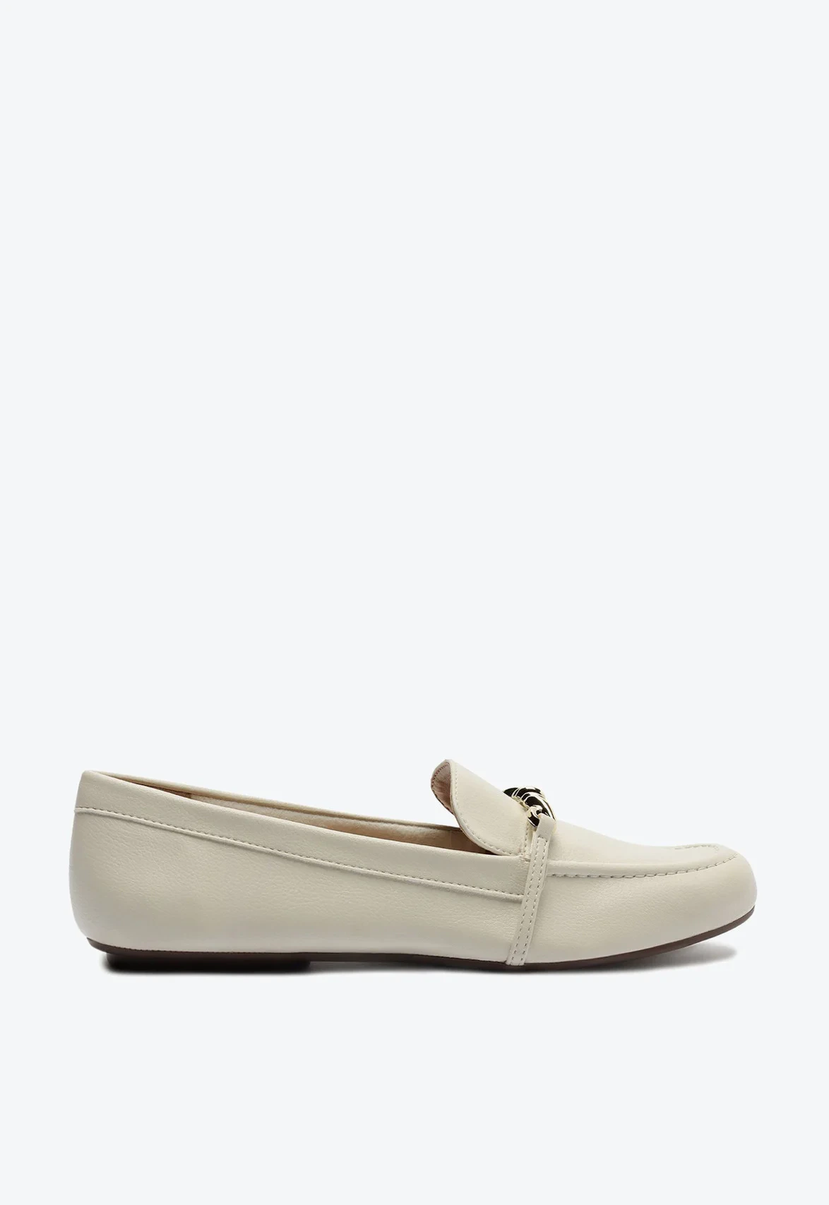 Mocassim Loafer Bridão Branco