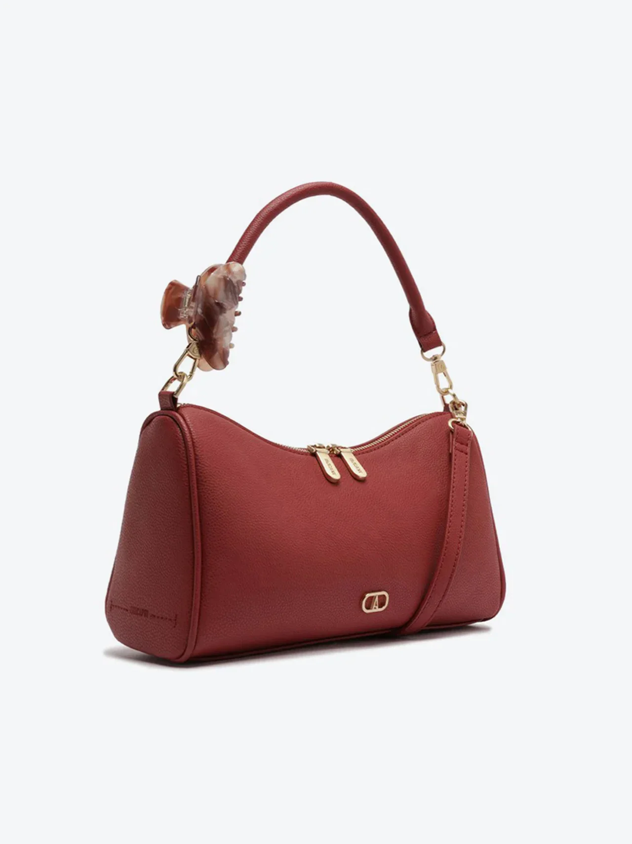 Bolsa Tiracolo Média Presilha Vermelha