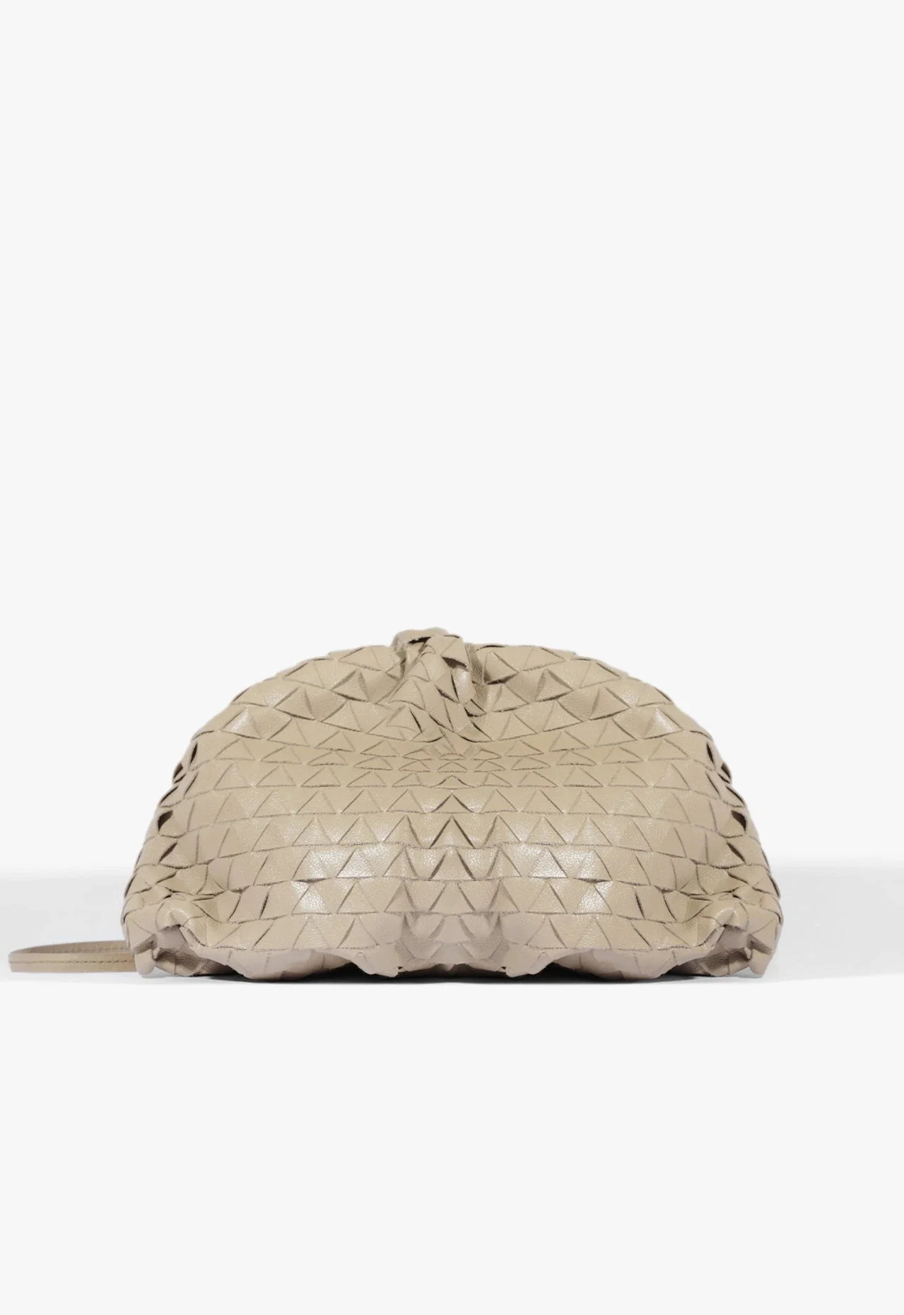 Bolsa Tiracolo Rebecca Grande Couro Nude