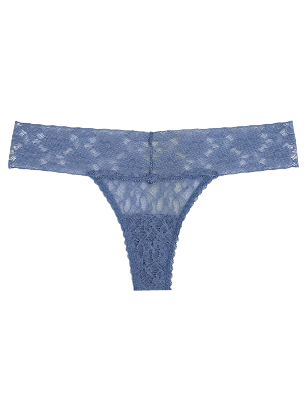 Calcinha Fio Renda Sweet Lace Azul Country Blue