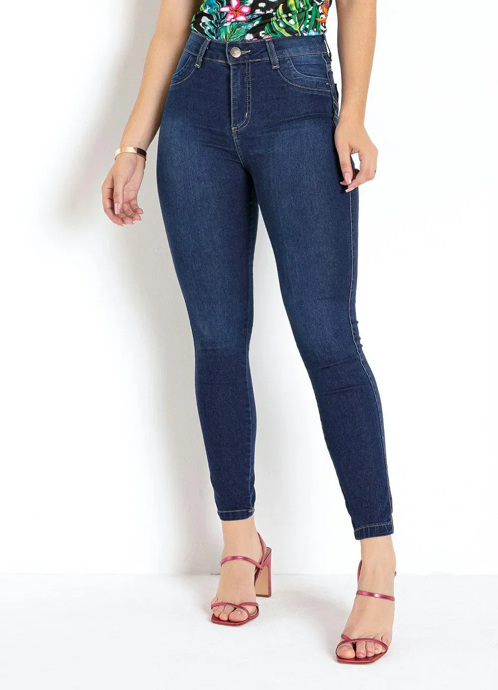 Sawary Jeans - Calça Jeans Cigarrete Levanta Bumbum Sawary