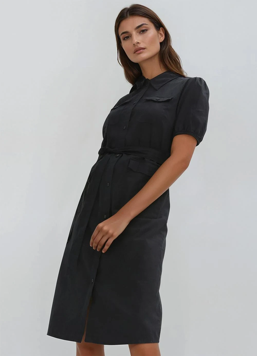 bonprix - Vestido Preto em Jeans