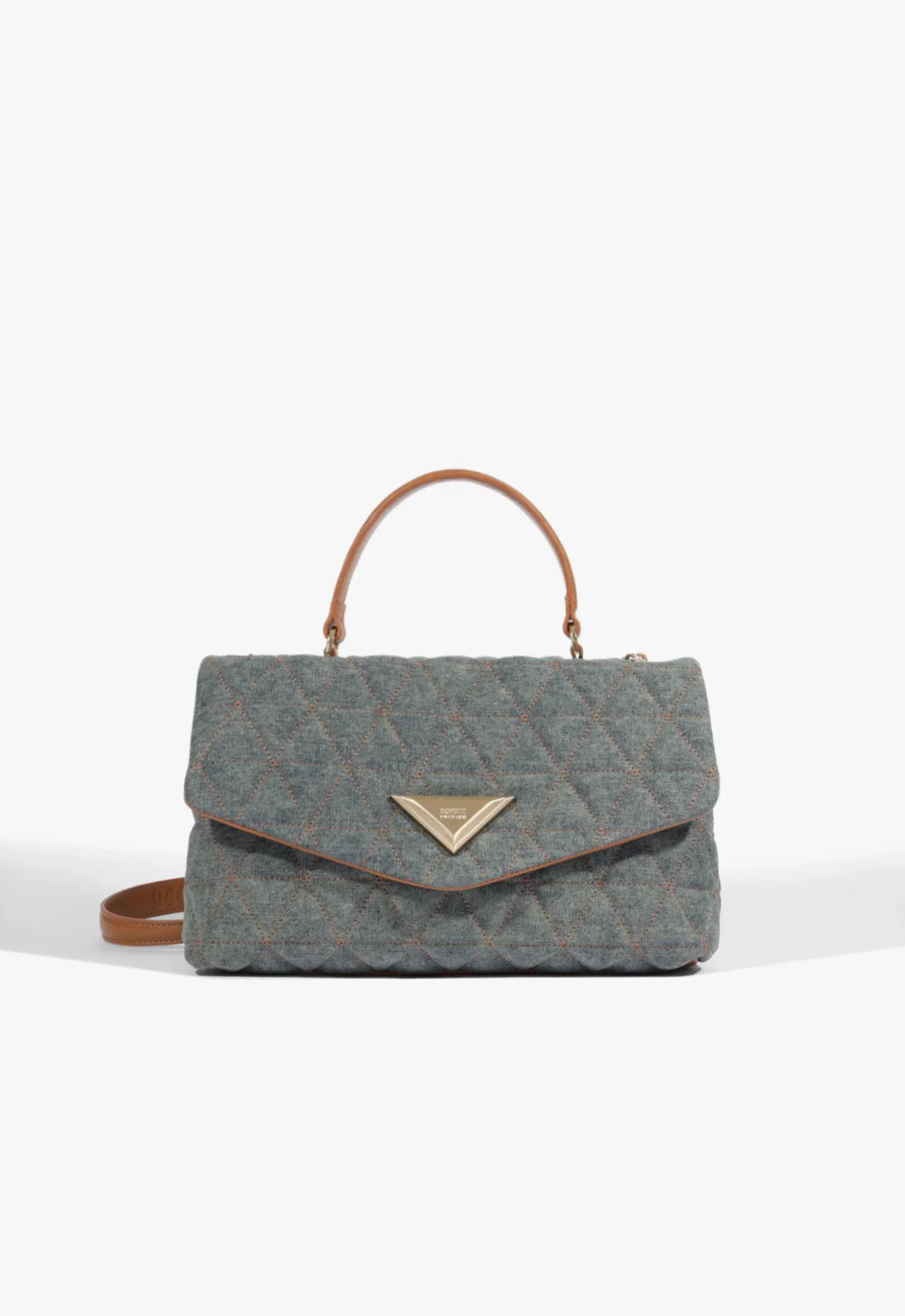 Bolsa Satchel 944 Denim Jeans Claro