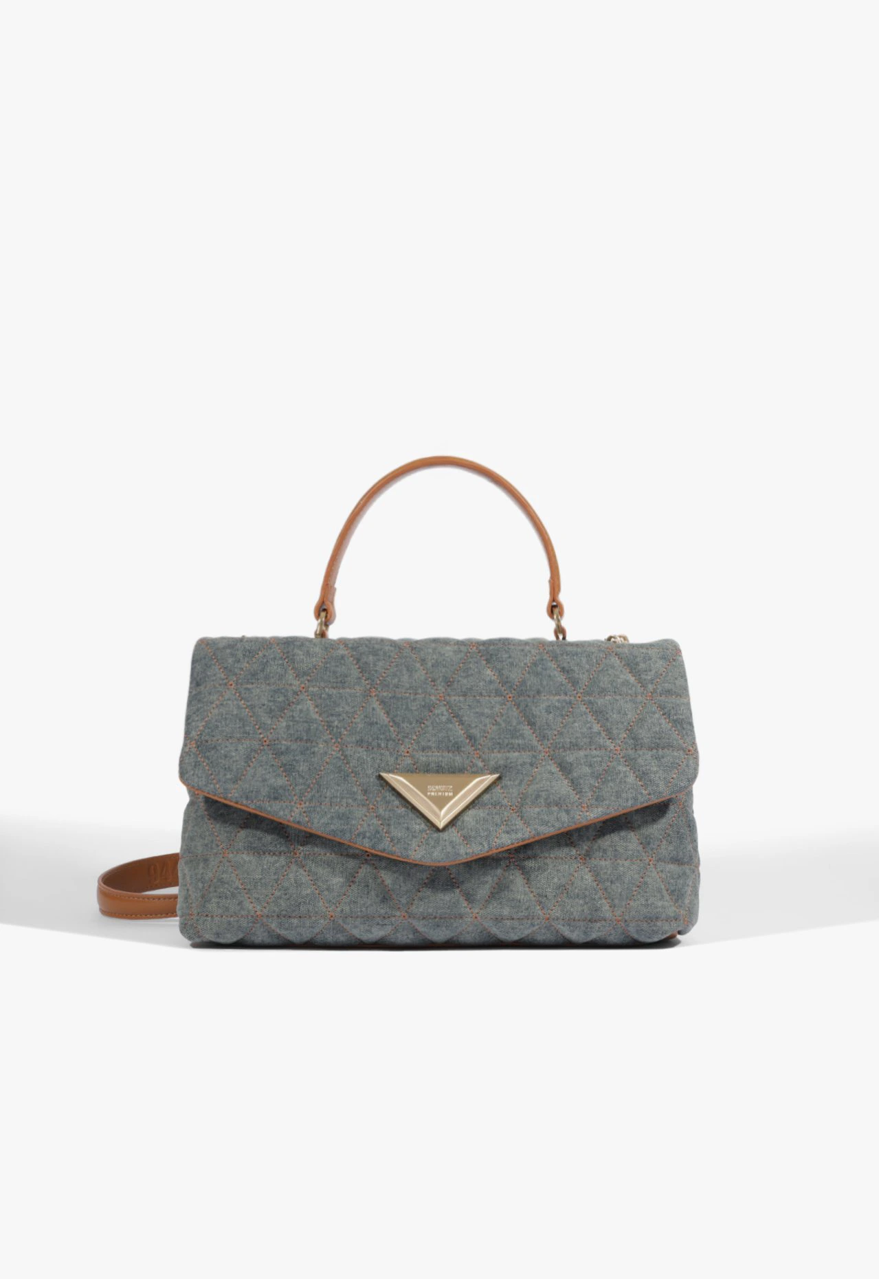 Bolsa Satchel 944 Denim Jeans Claro