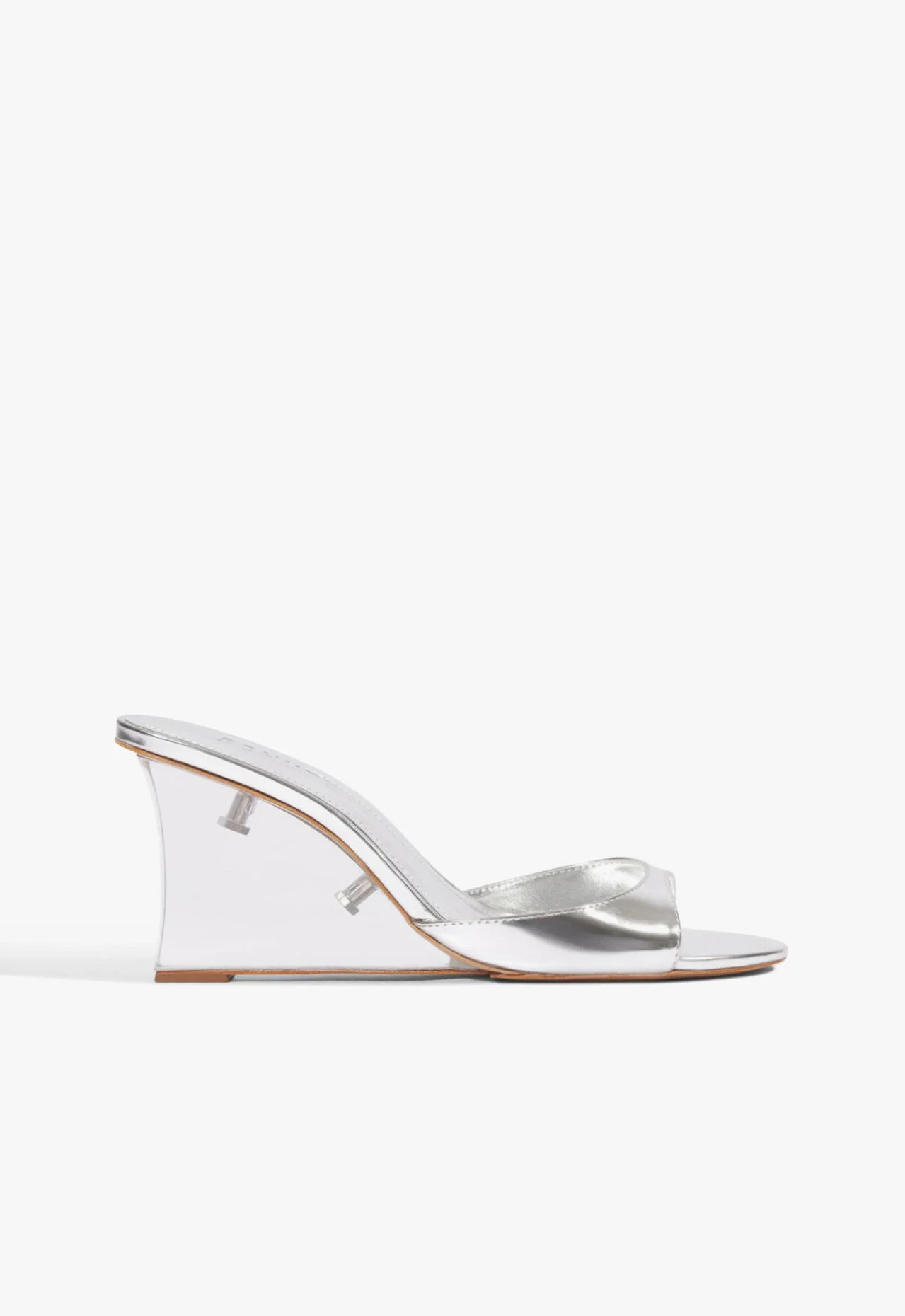 Sandália Stella Mule Couro Prata