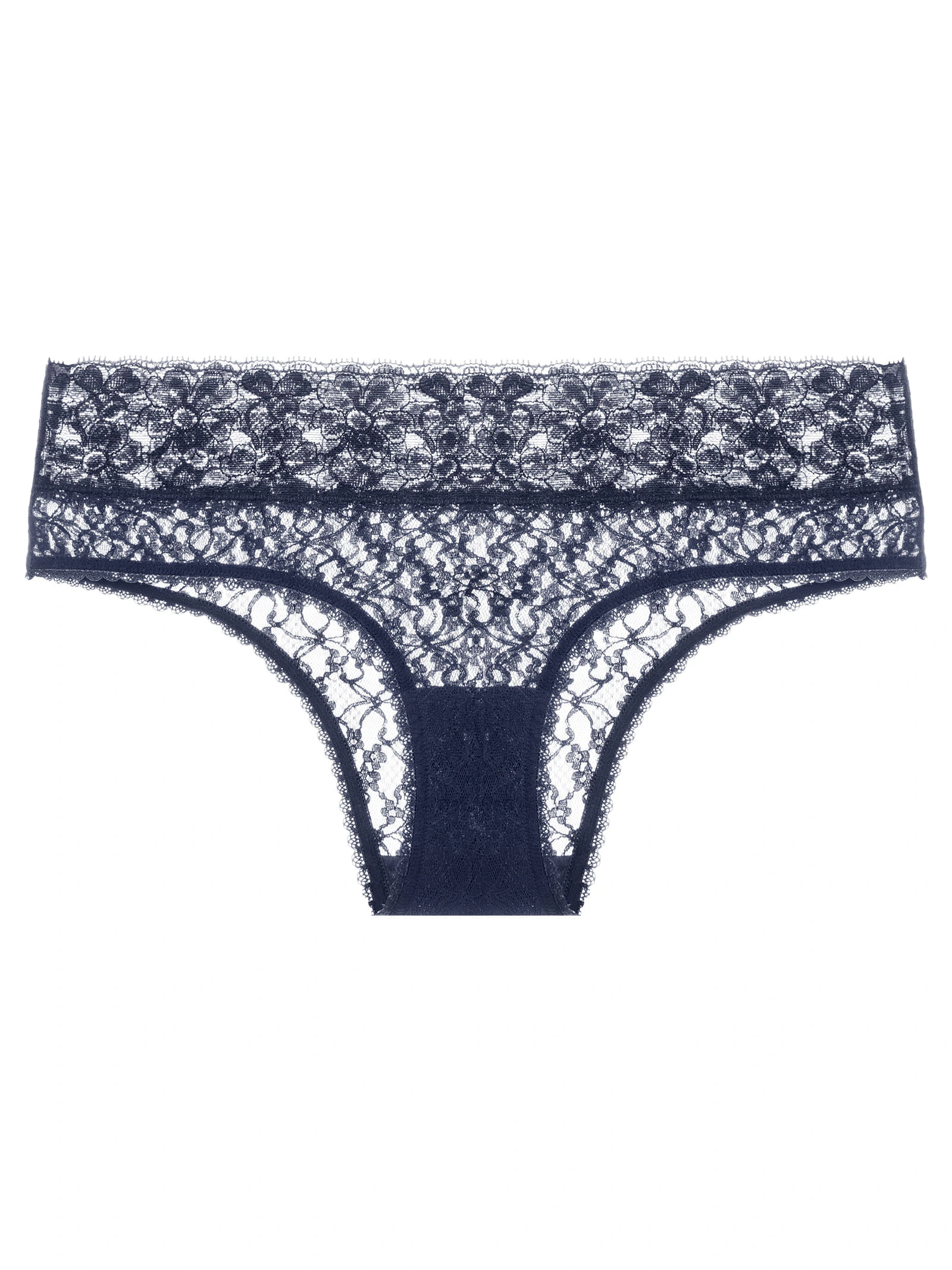 Calcinha Caleçon Renda Sweet Lace Marinho