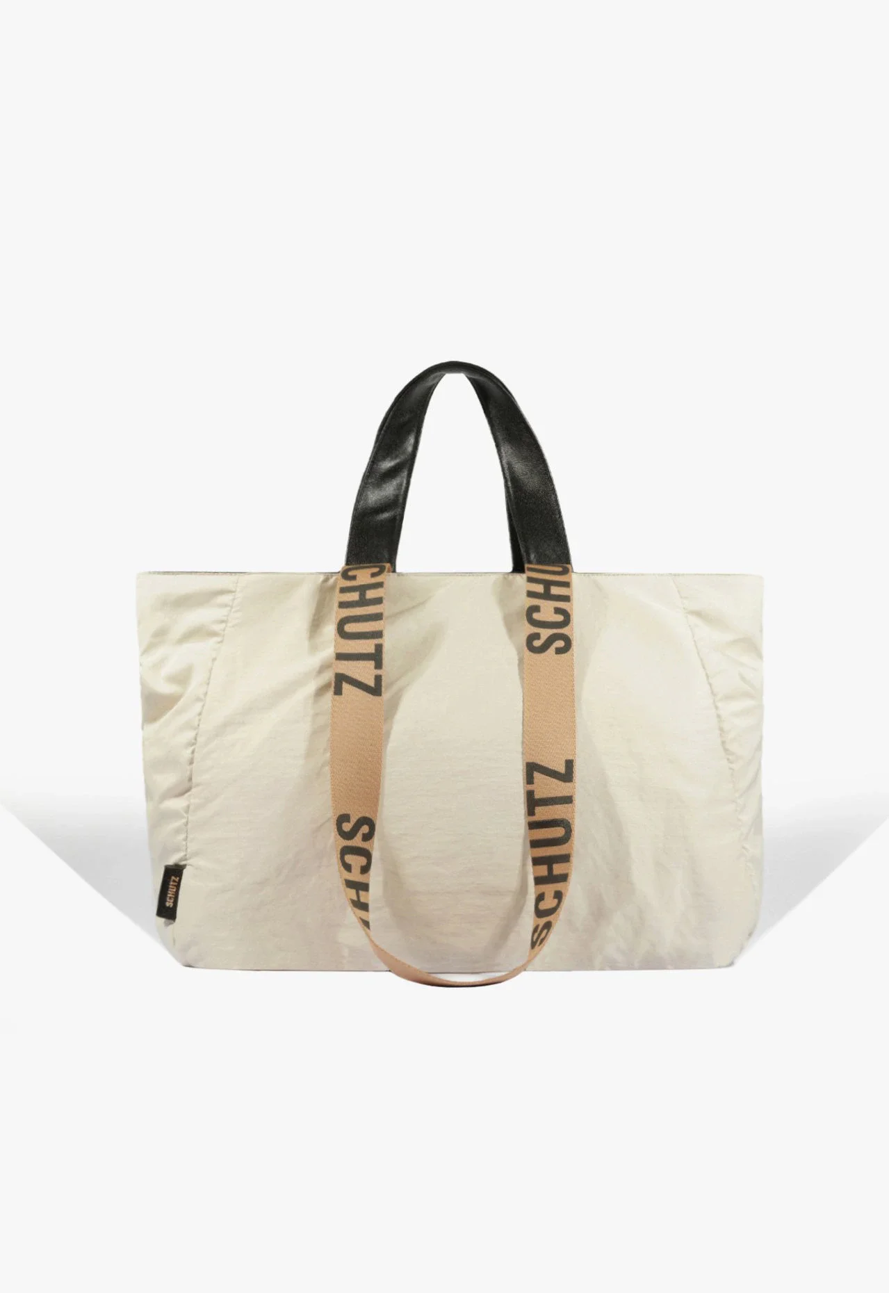 Bolsa Shopping Grande Nylon Neutra