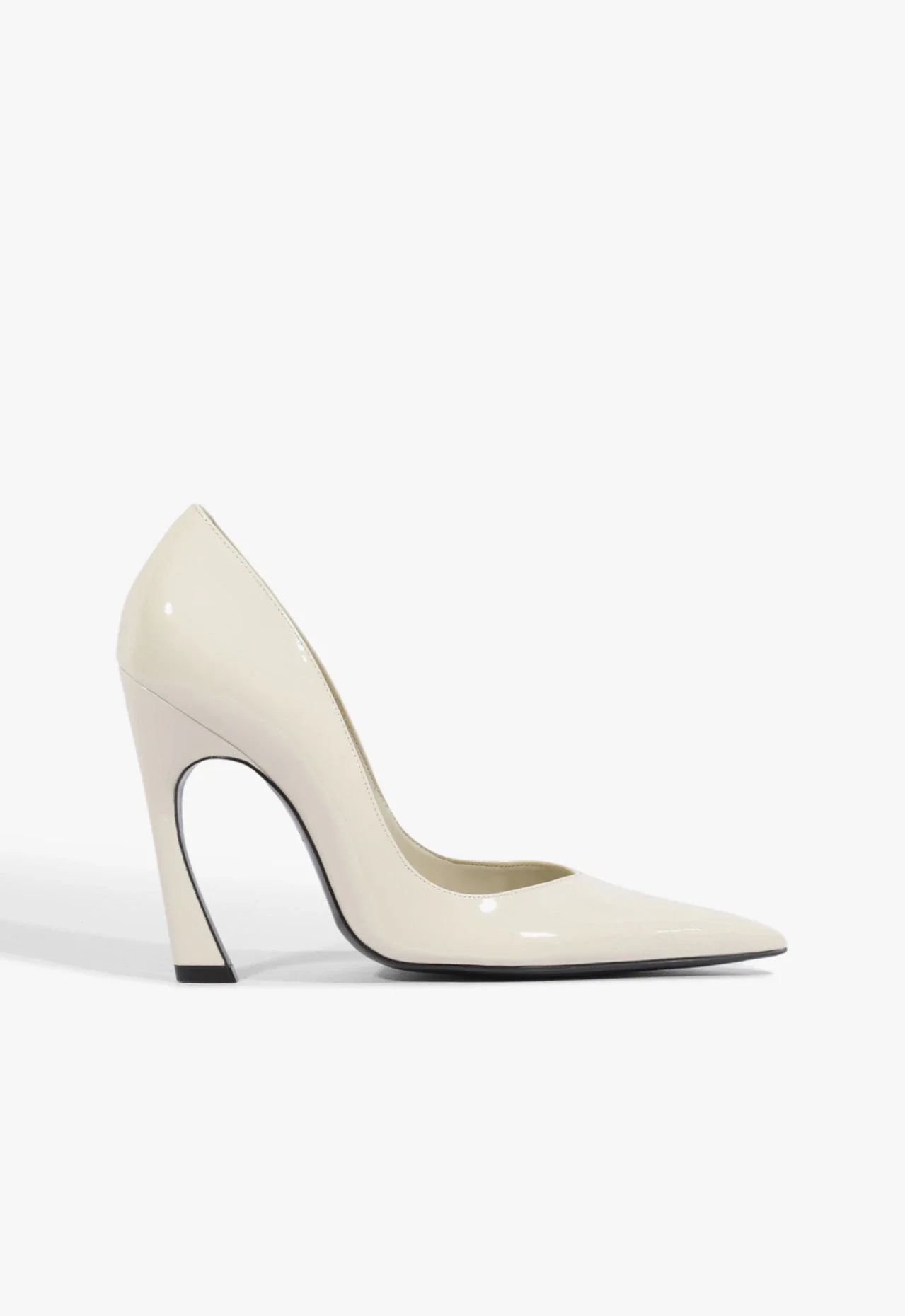 Scarpin Lexi Couro Branco