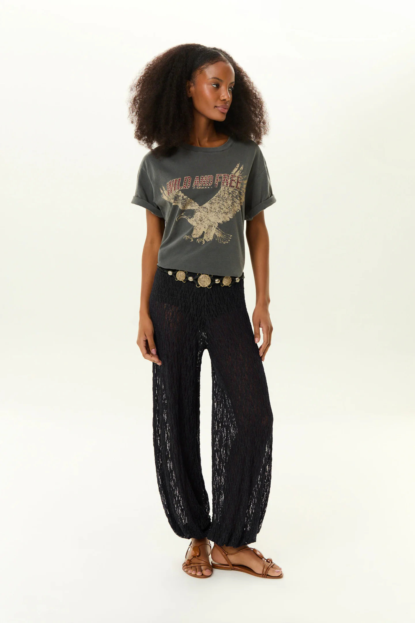 Calça Aladim Renda
