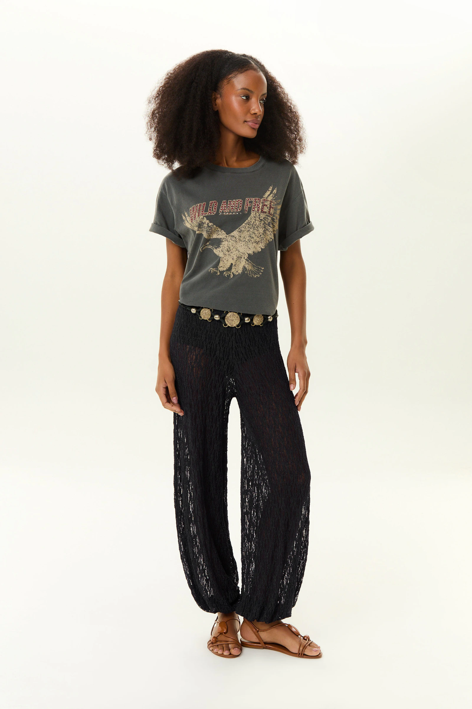 Calça Aladim Renda