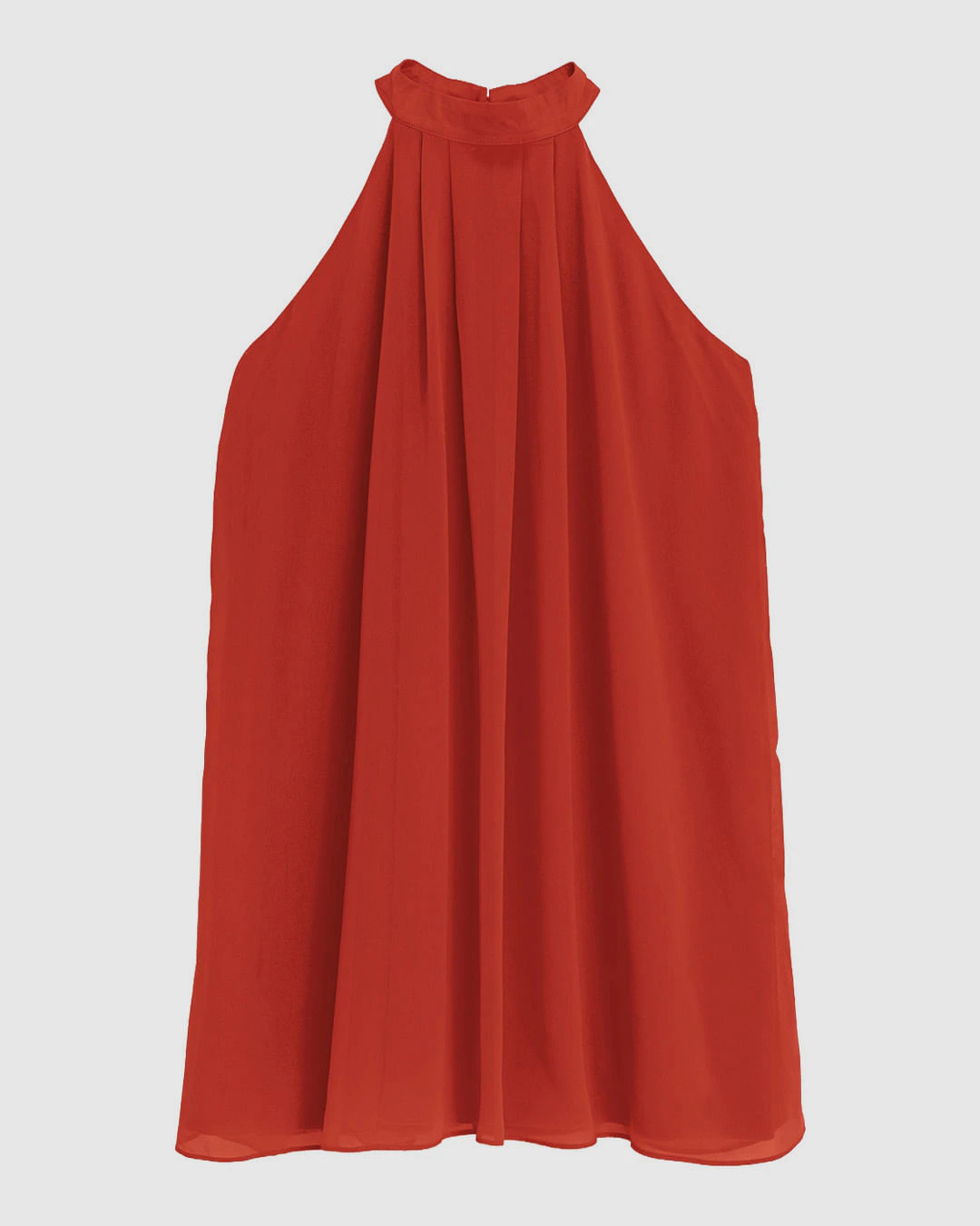 Vestido Feminino Evasê Frente Única Tecido Crepe Leve - ENFIM