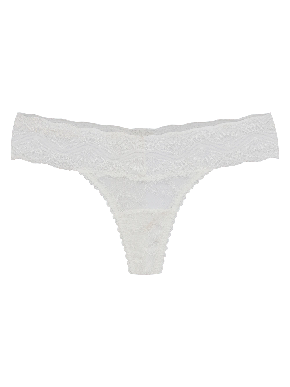Calcinha Fio Renda Shiny Love Branco