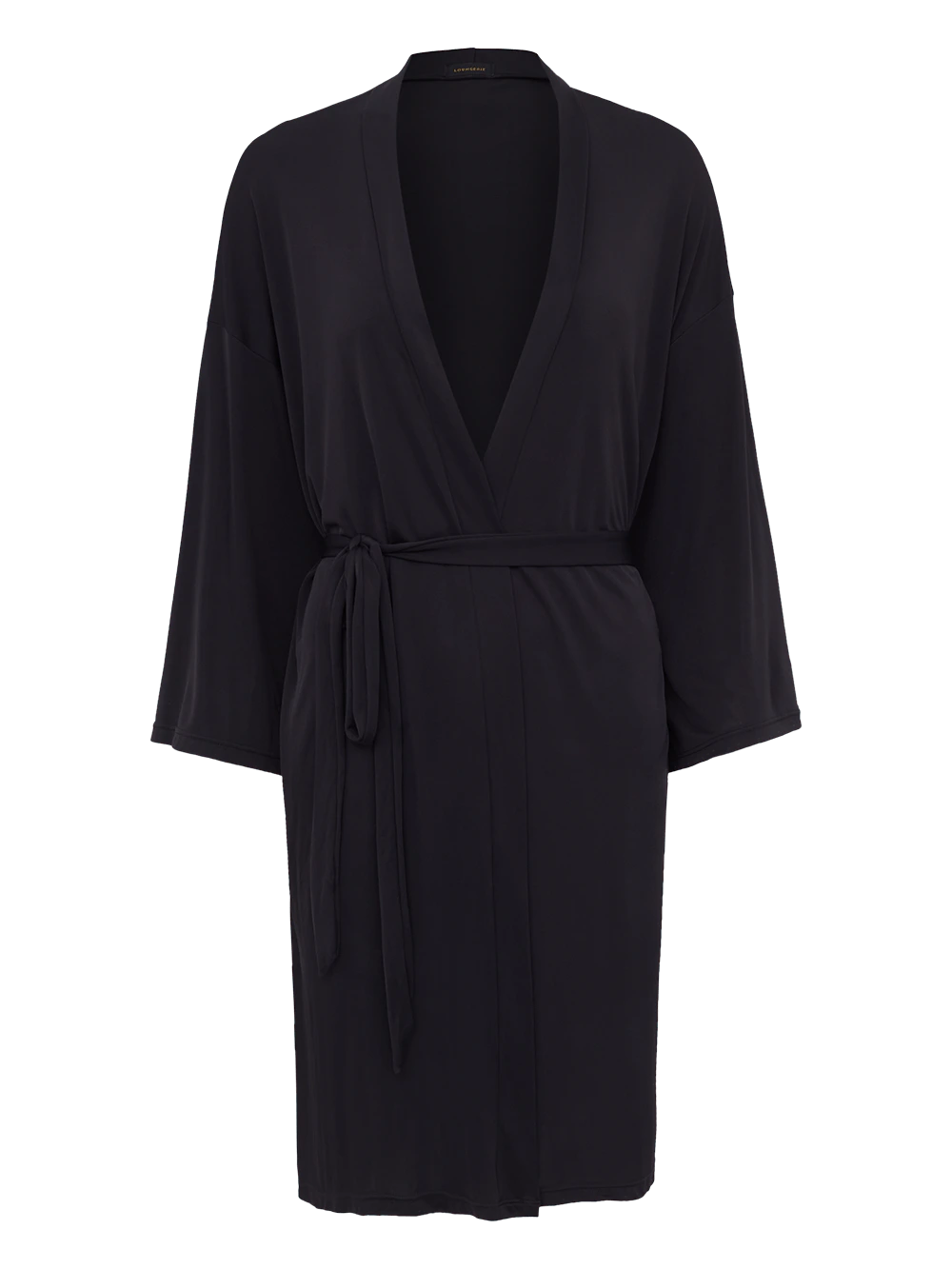 Robe Curto Manga Curta Liganete Alala Preto