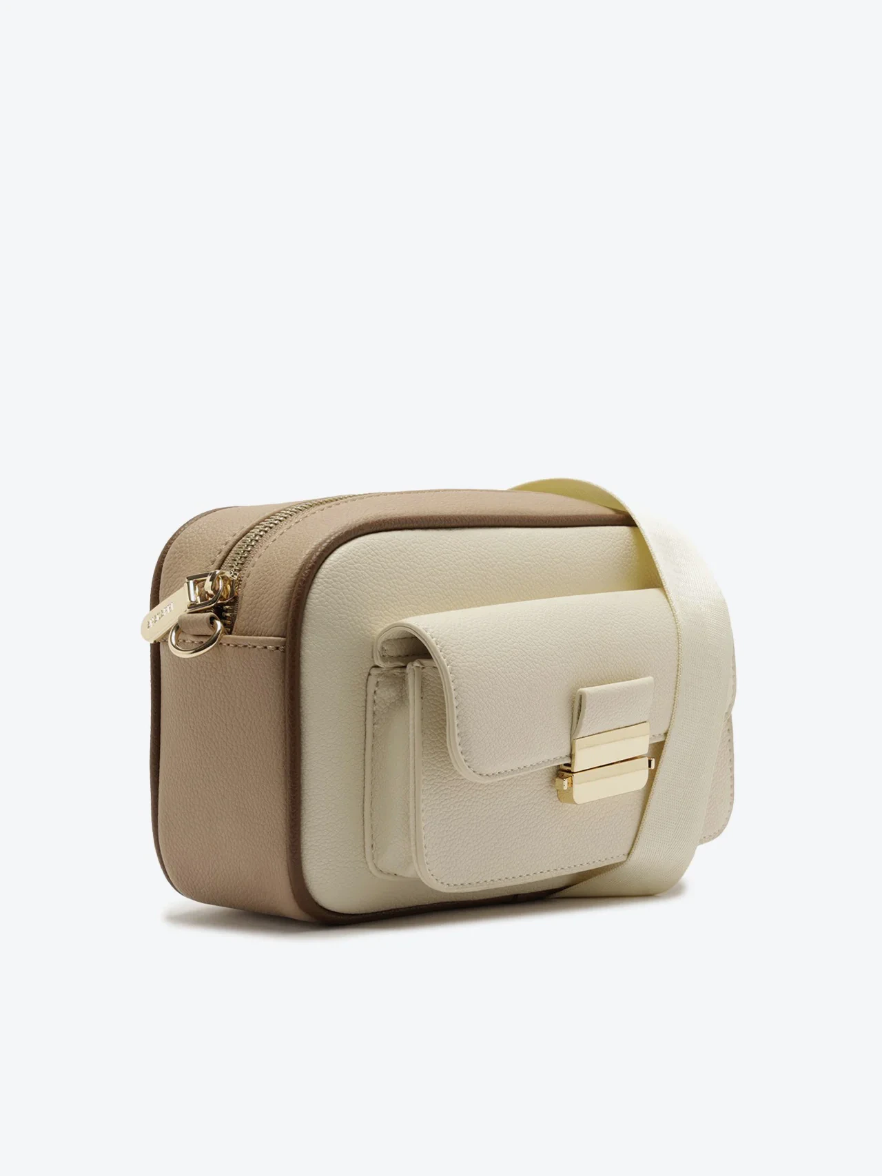Bolsa Tiracolo Média Soft Floater Bege